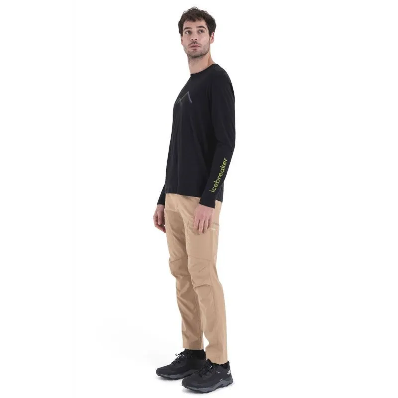 icebreaker  Merino 150 Tech Lite III LS Tee Peak Glow - Maglia merino - Uomo