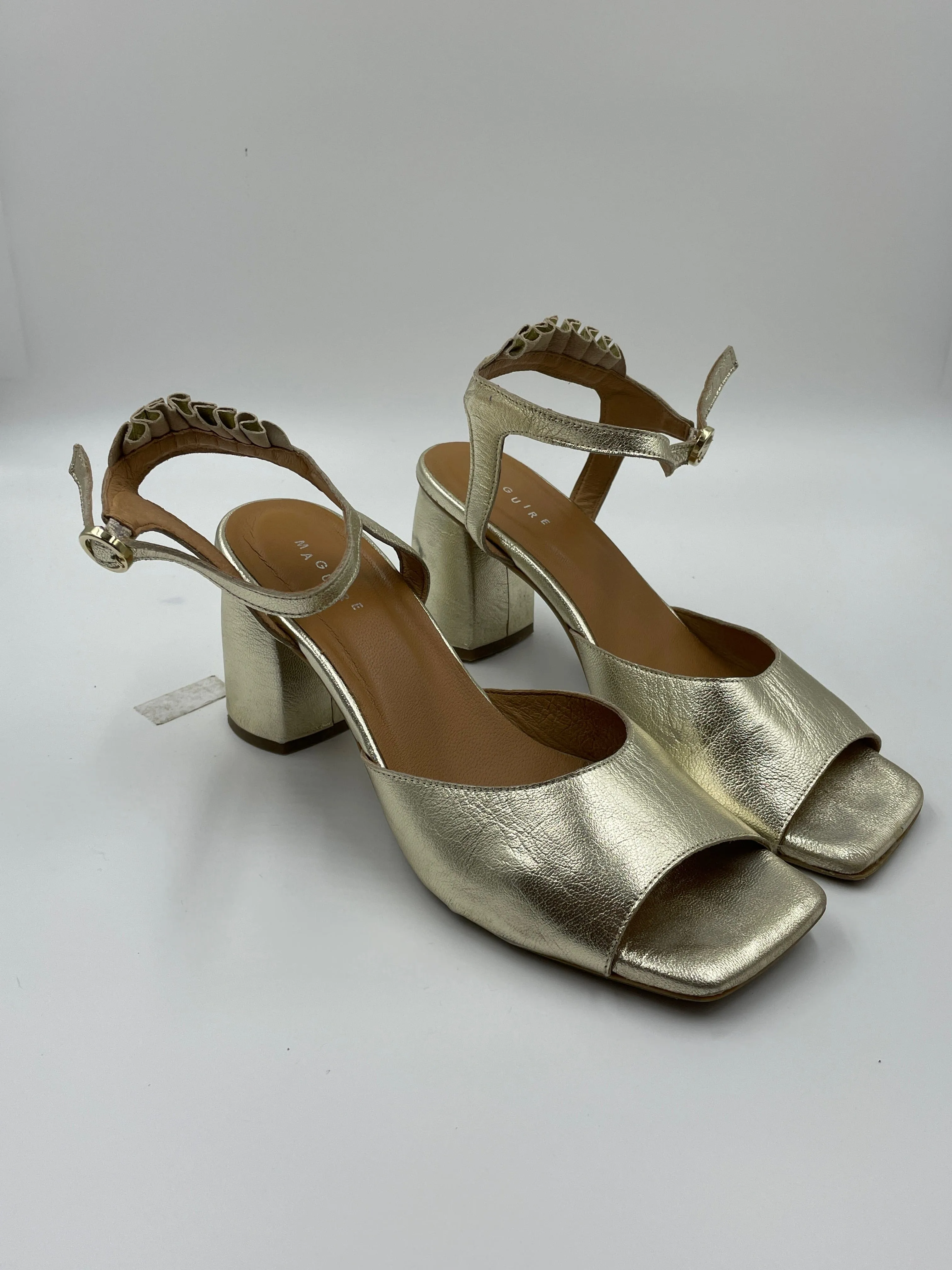 Imperfect Zamora Gold Heel