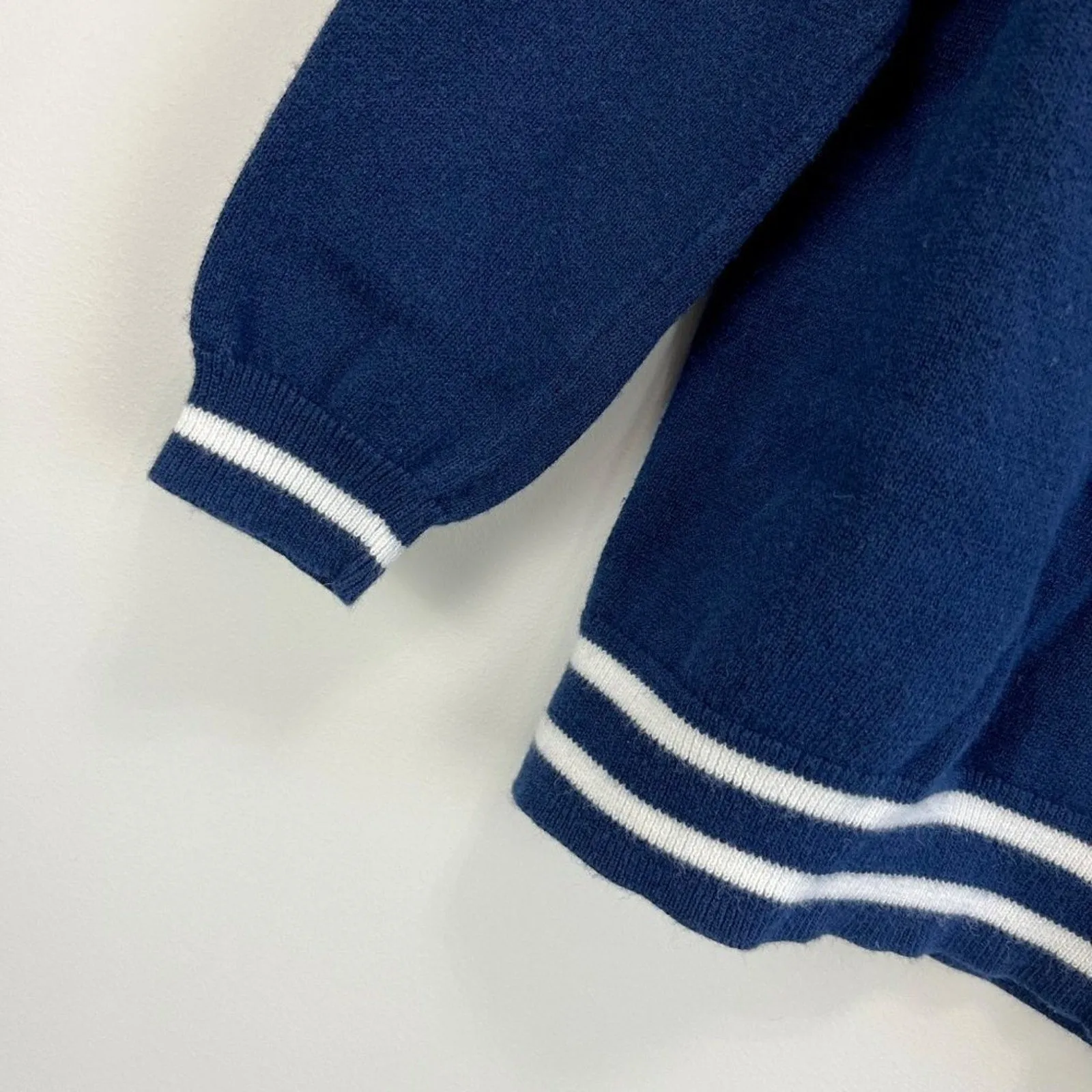 J. Crew Girls Navy Blue Watermelon Sweater 2T