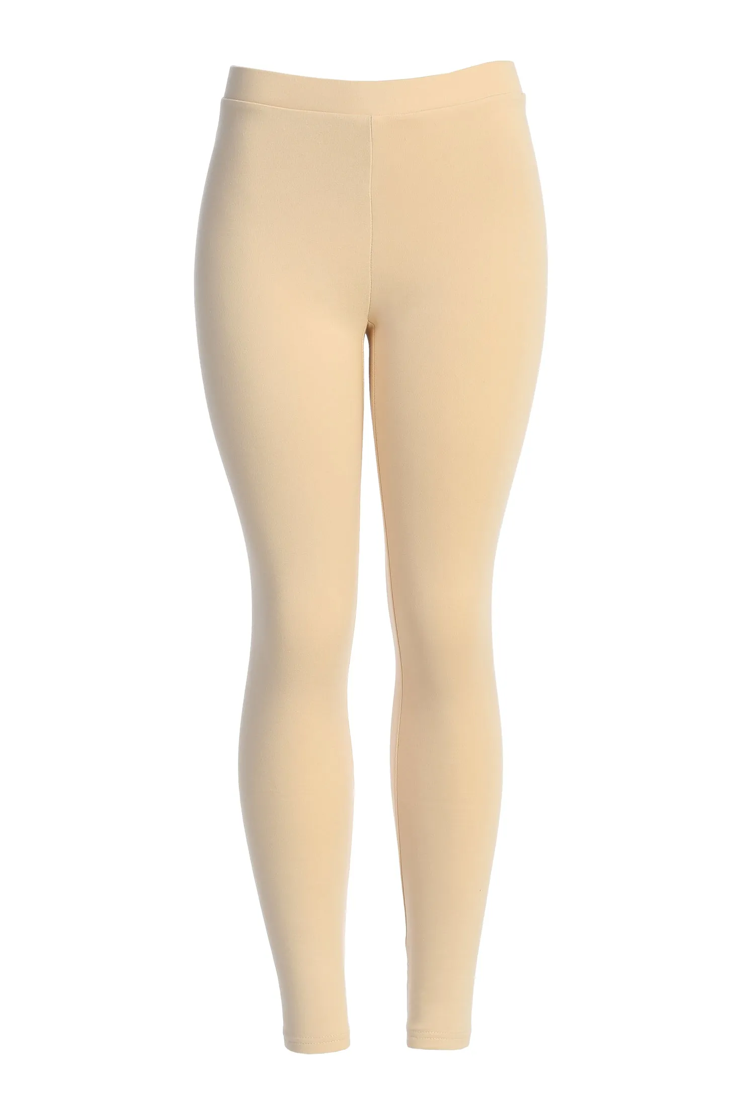 Jluxbasix Cream Soft Leggings