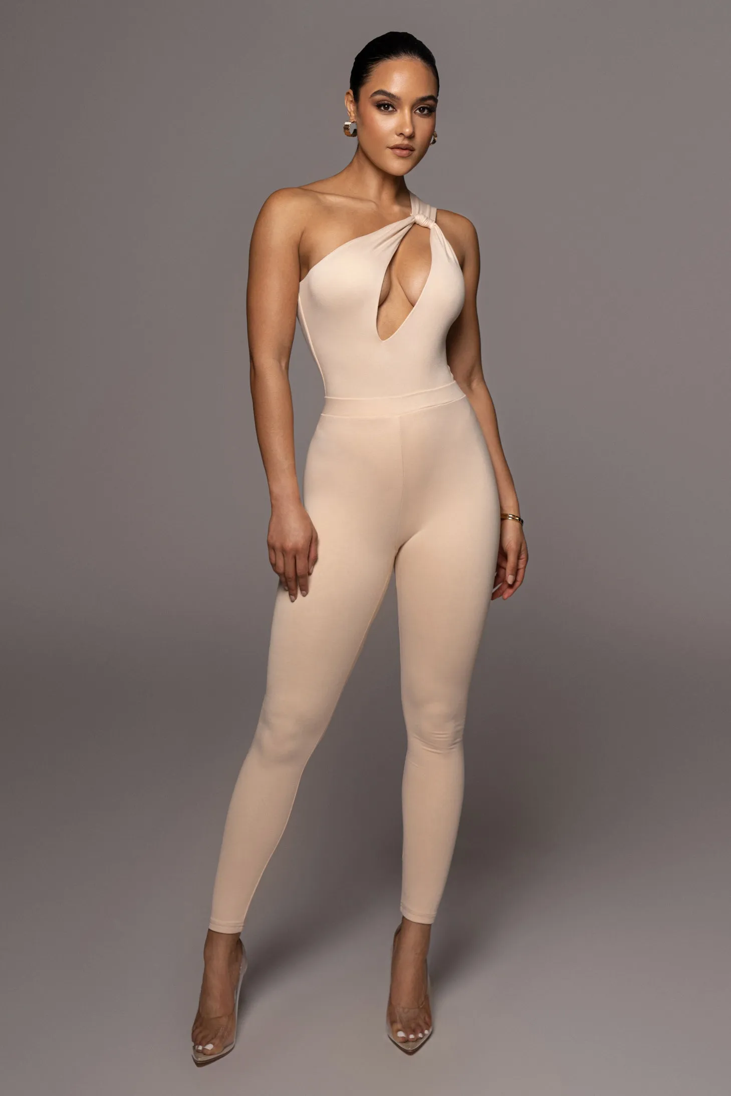 Jluxbasix Cream Soft Leggings