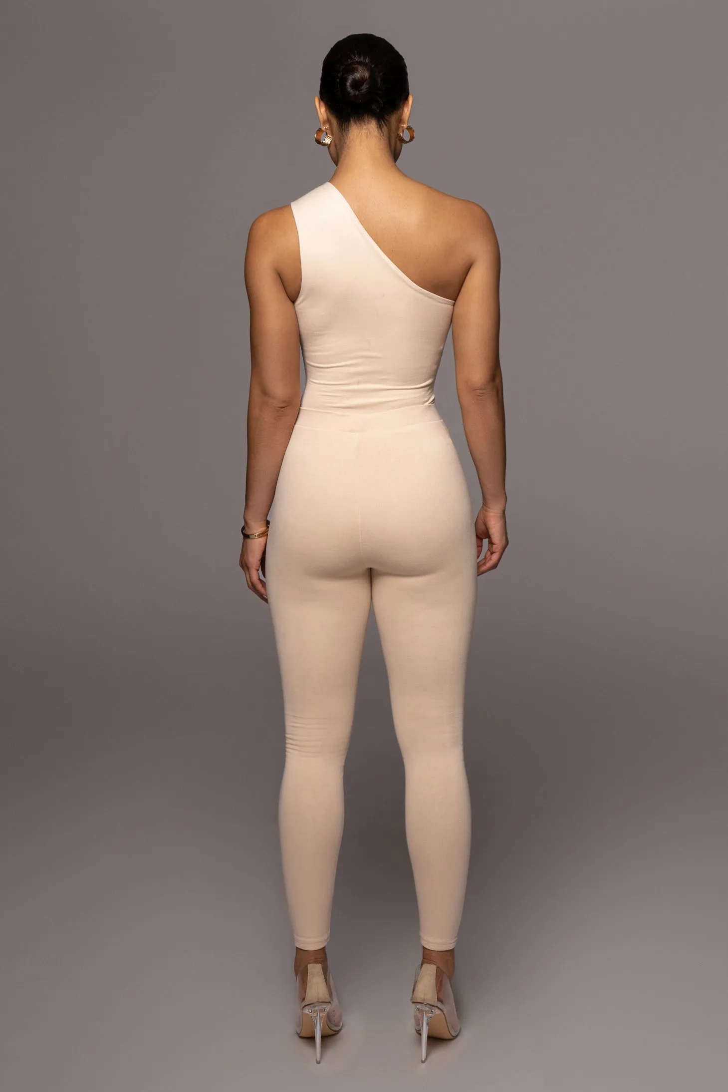 Jluxbasix Cream Soft Leggings