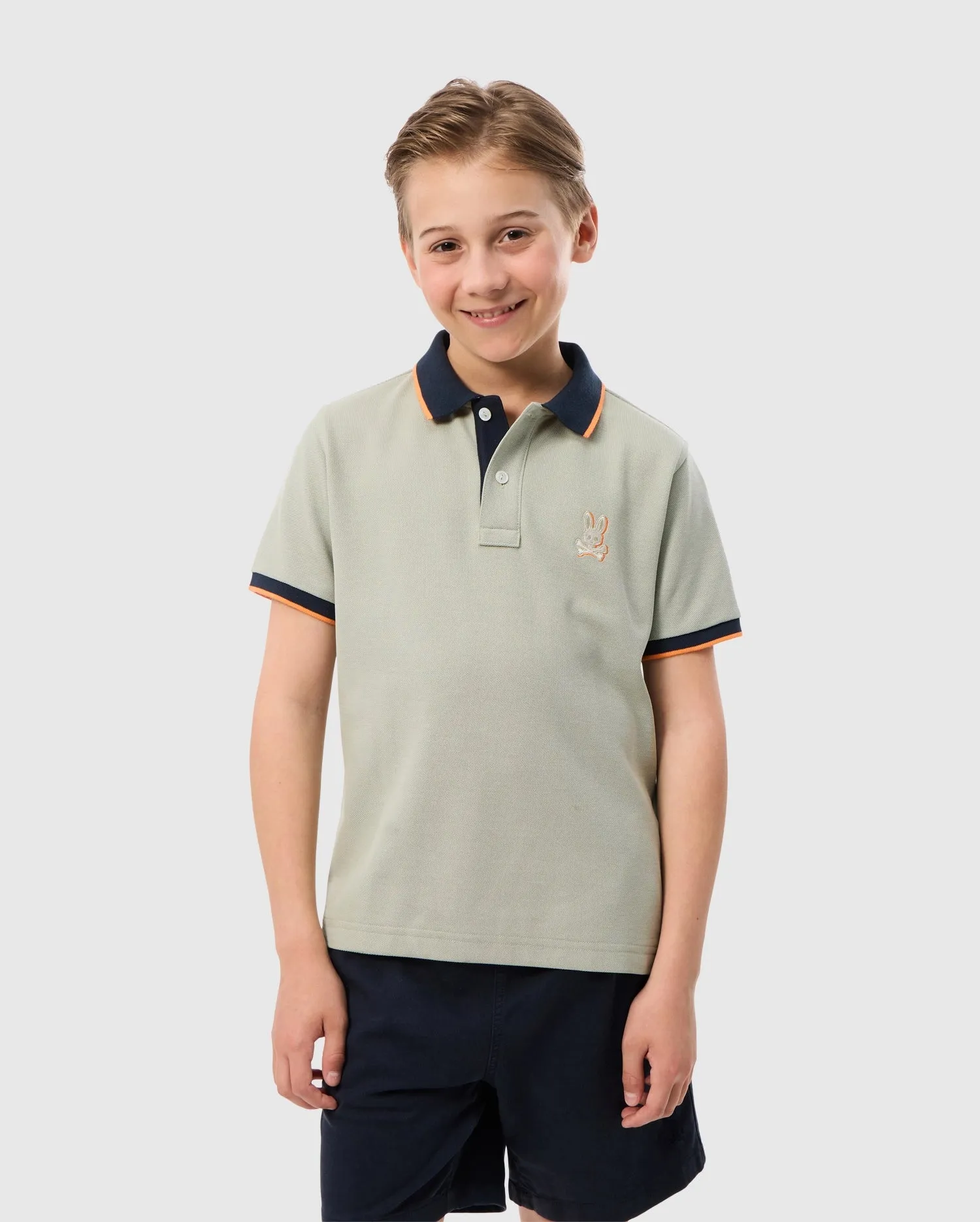 KIDS KAYDEN PIQUE POLO - B0K675C200