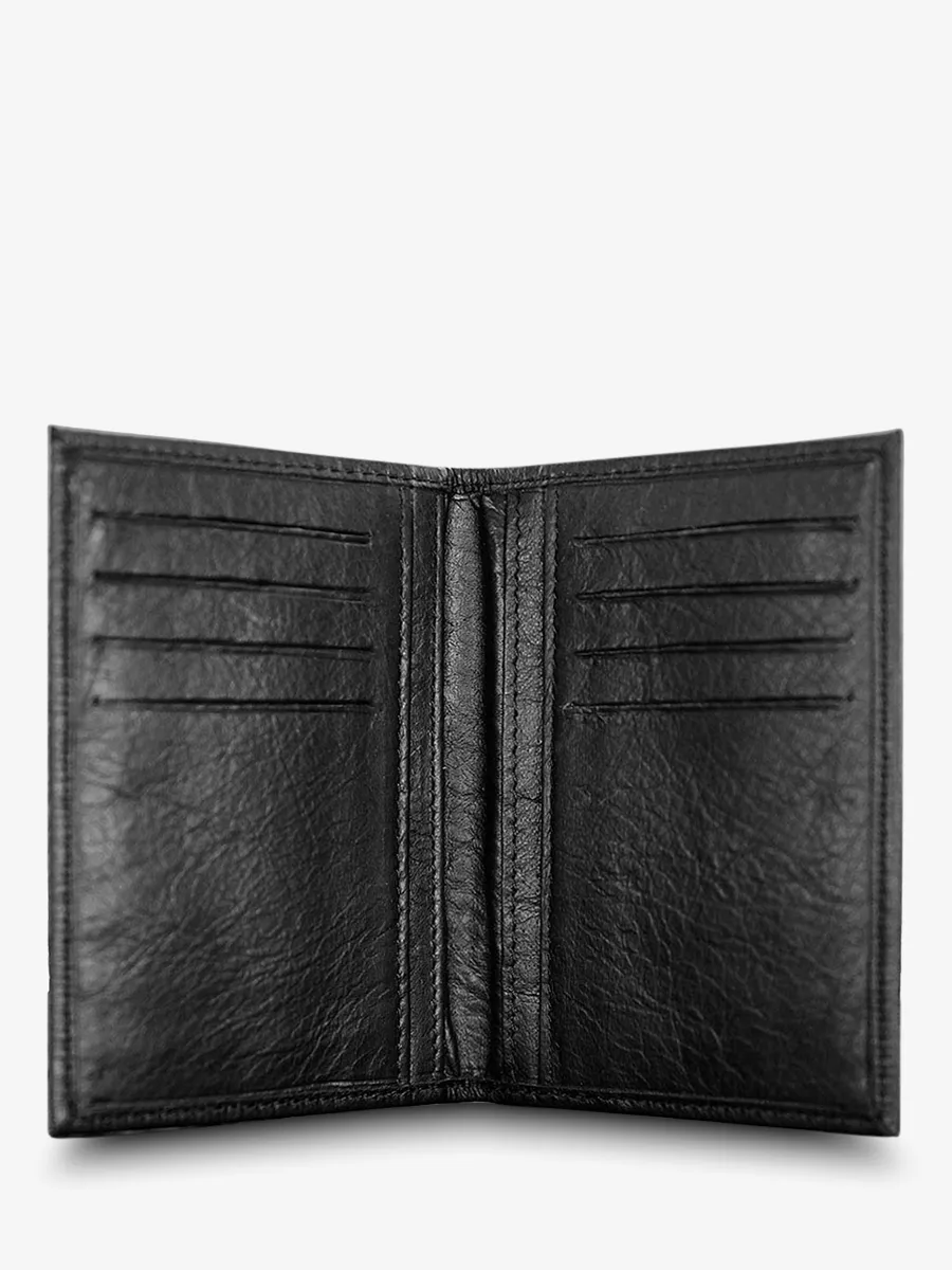 leather card holder Black - LePortefeuille ALDO Black | PAUL MARIUS