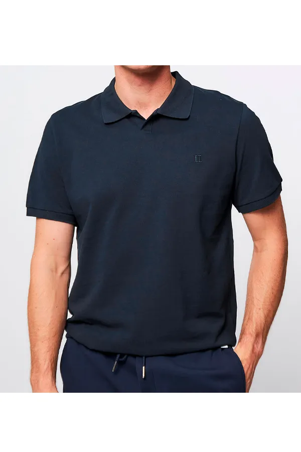 Les Deux Piqué Polo Navy