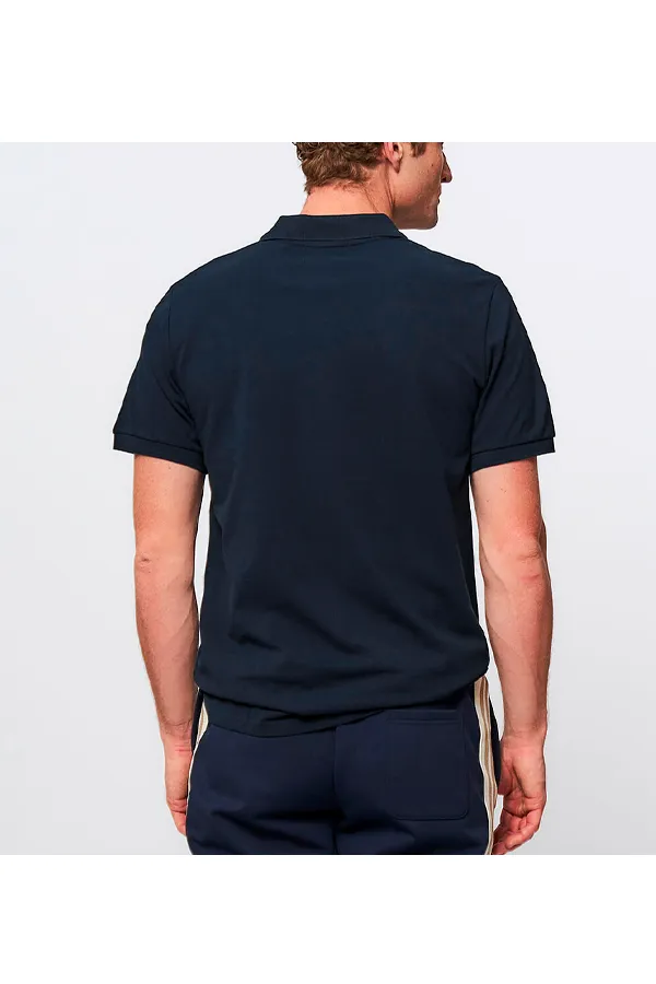 Les Deux Piqué Polo Navy