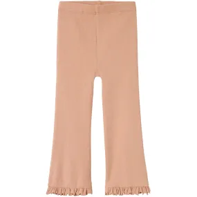 Lil'Atelier Mahochany Rose Gago Kyr Bootcut Leggings