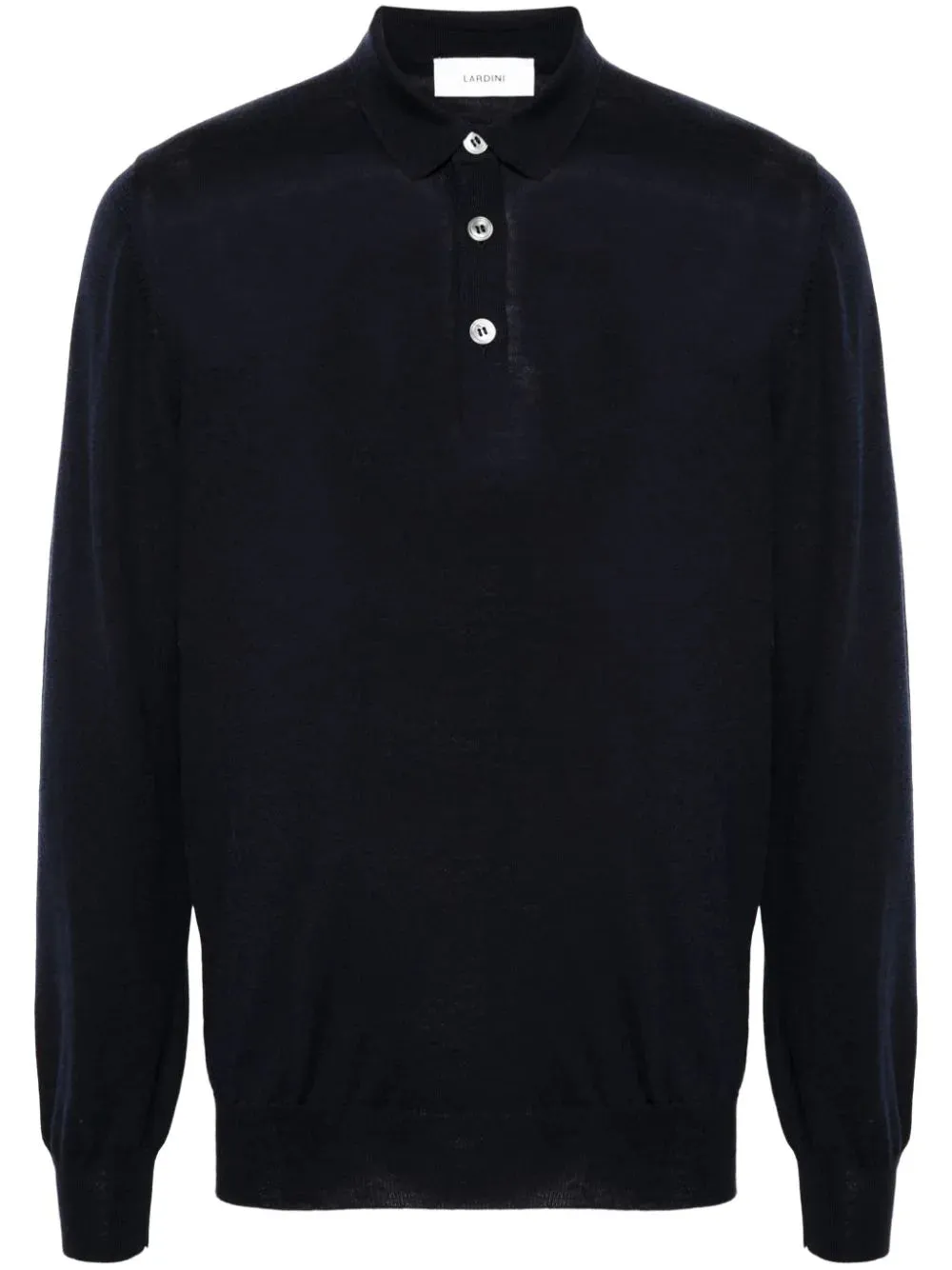 Long-sleeved polo shirt