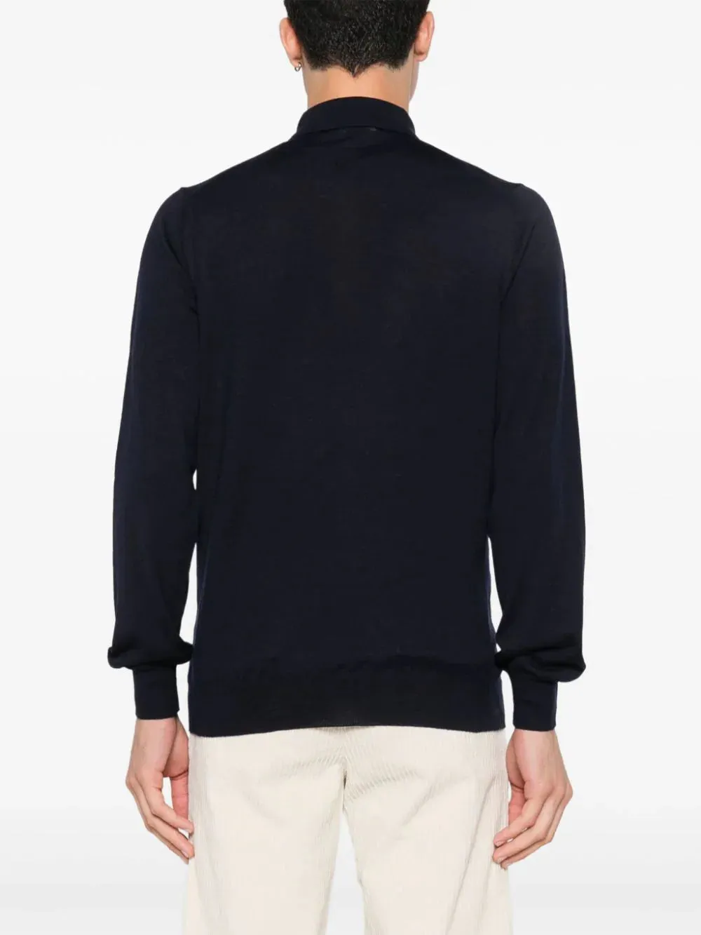 Long-sleeved polo shirt