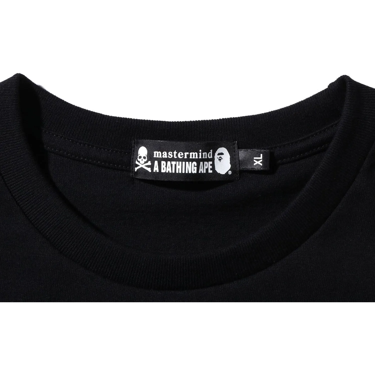 MASTERMIND BAPE HALF SHARK TEE MENS