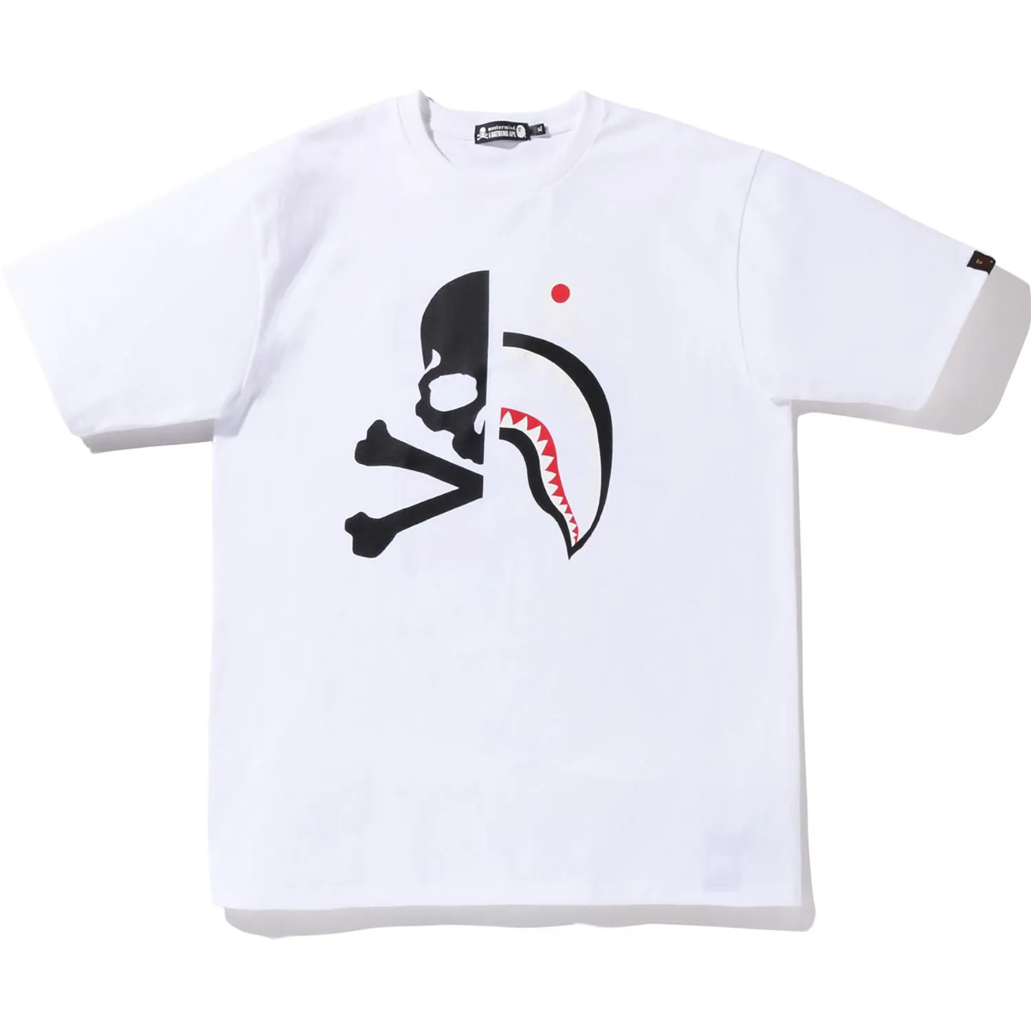 MASTERMIND BAPE HALF SHARK TEE MENS