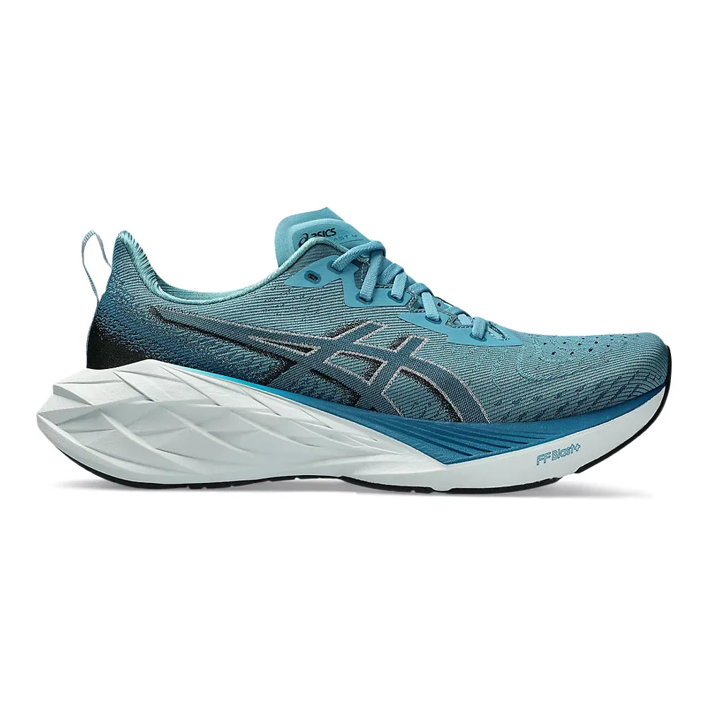 Men's Asics Novablast 4, Blue Teal/Evening Teal, 7 D Medium