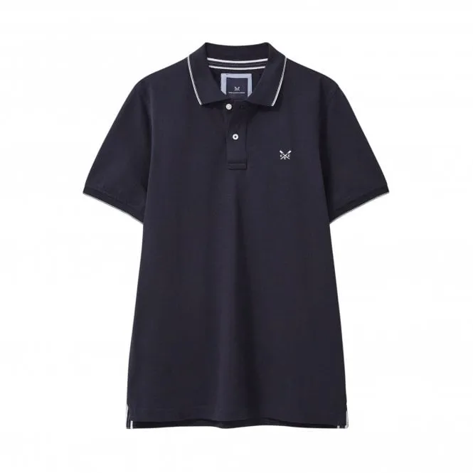 Mens Tipped Oxford Polo Shirt