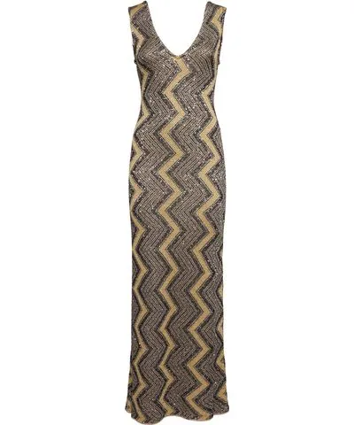 Missoni Lurex Knit Long Dress