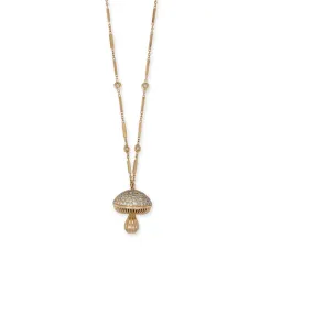 Mushroom Cap Necklace