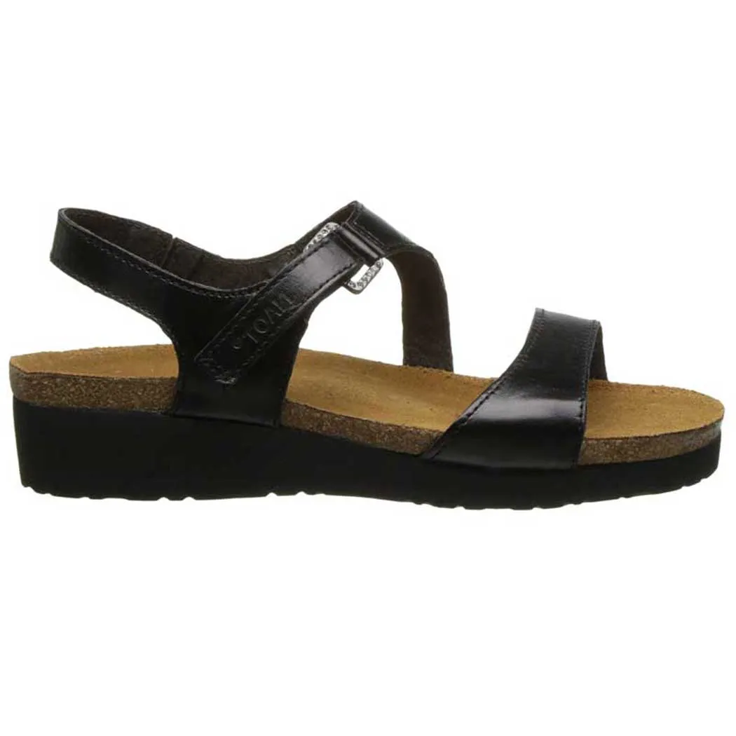 Naot Pamela Sandal Black Madras (Women's)