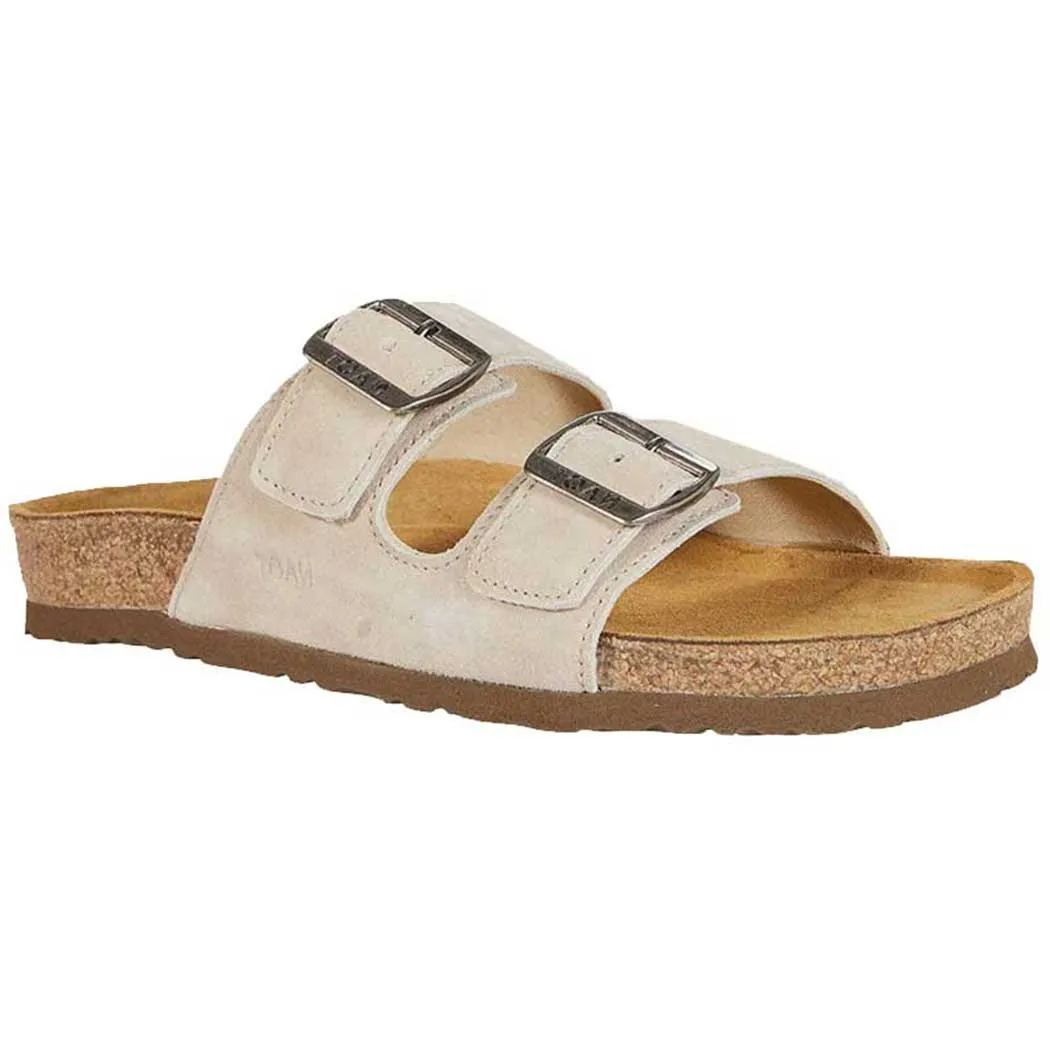 Naot Santa Barbara Sandal Sand Stone Suede (Women's)