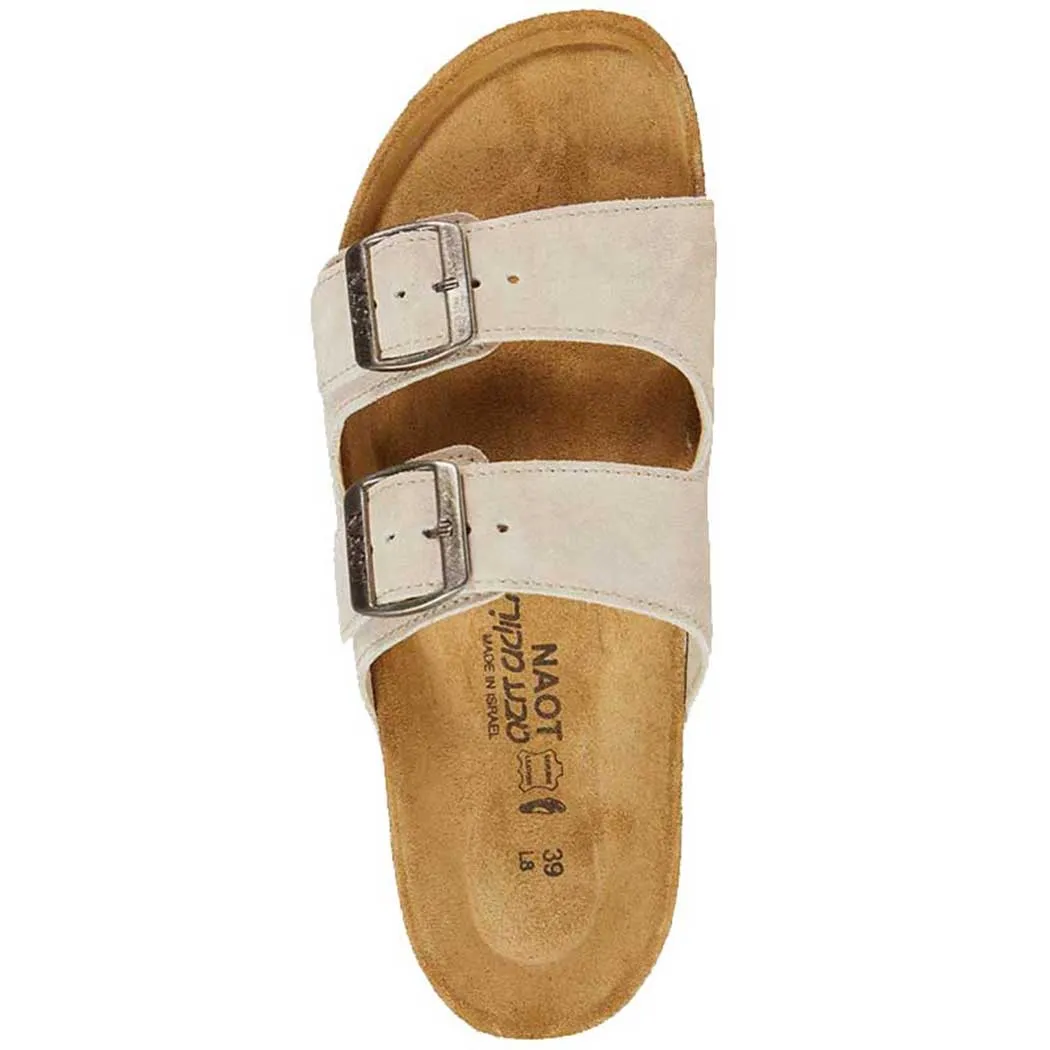 Naot Santa Barbara Sandal Sand Stone Suede (Women's)