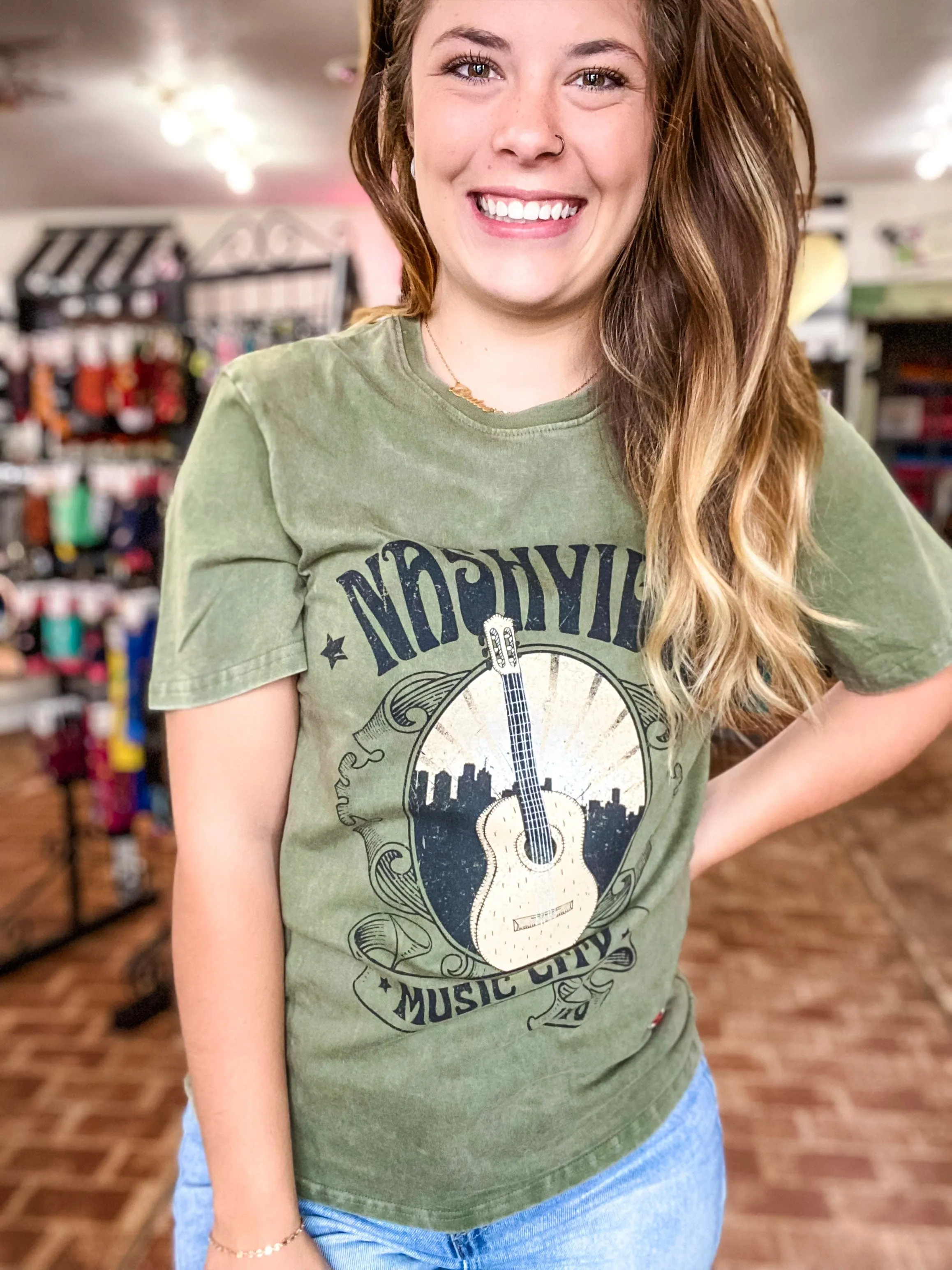 Nashville Guitar Tee