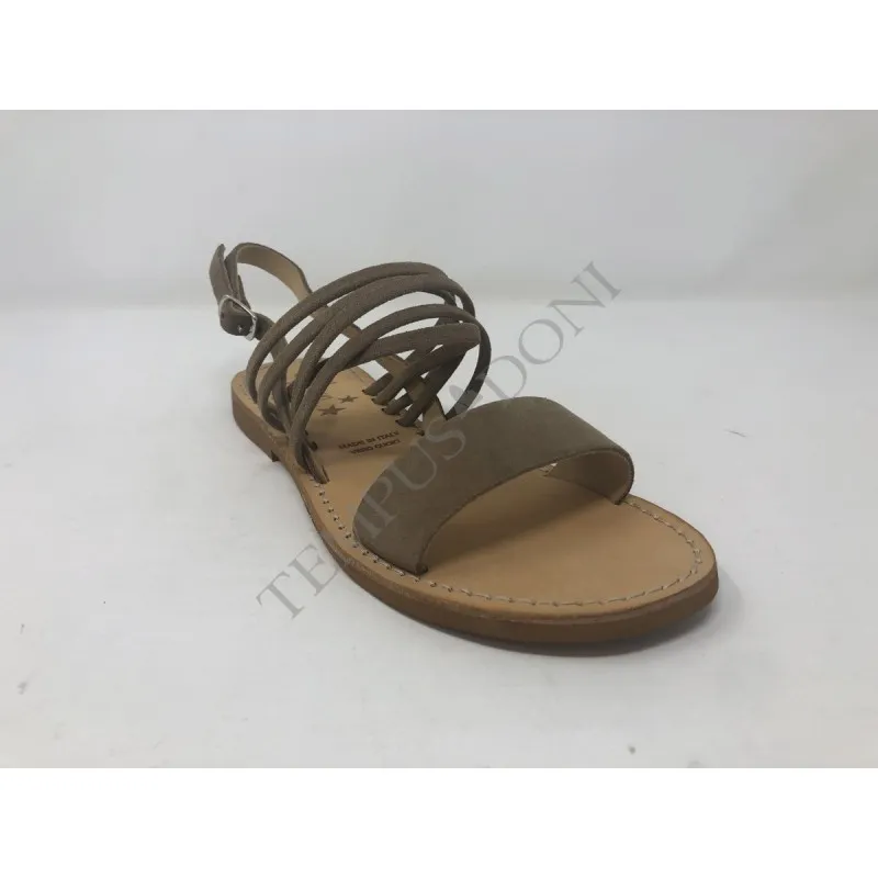 NEAR SHOES - SANDALO GIOCONDA SUEDE TAUPE - NEAR - Tempus Doni