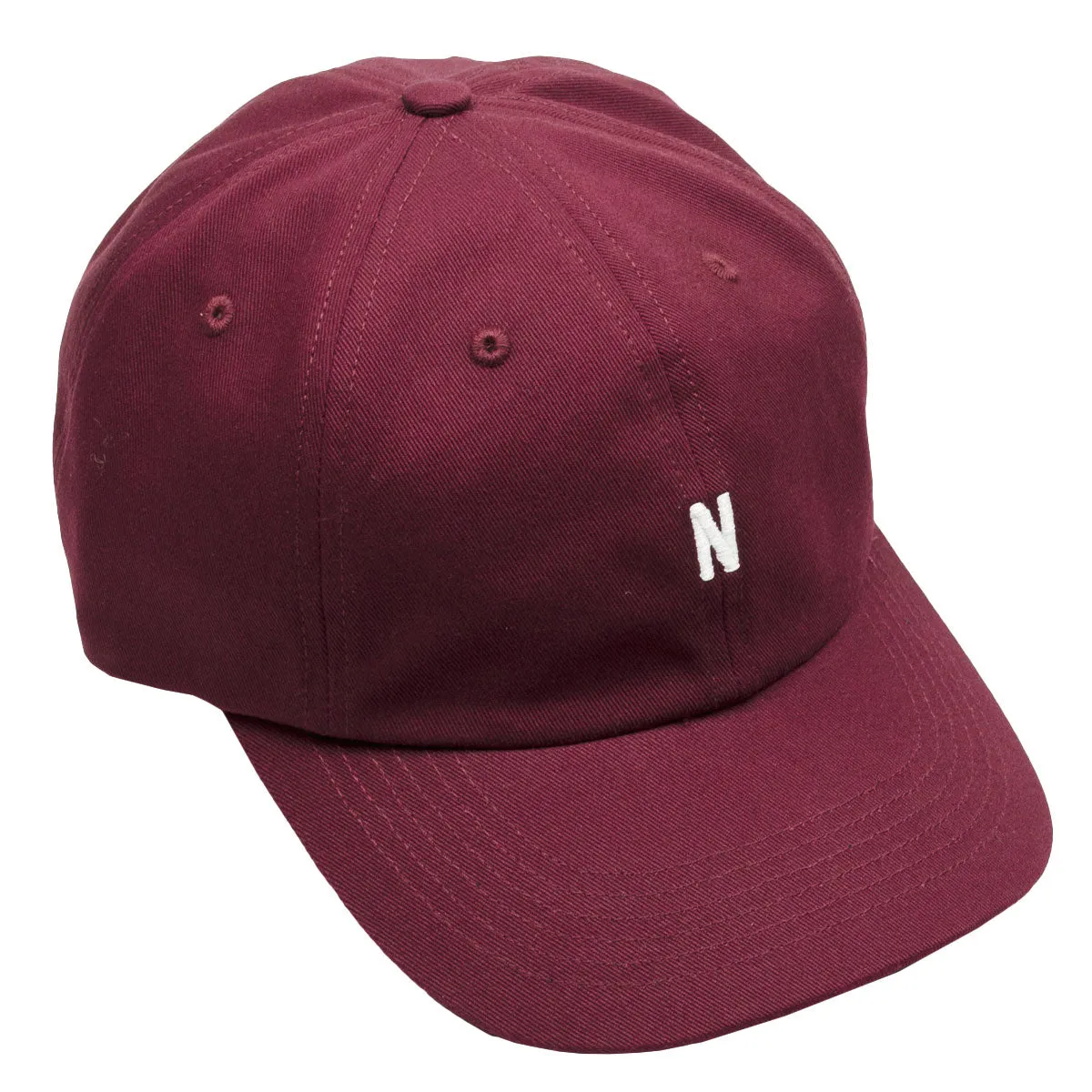 Norse Projects - Twill Sports Cap - Burgundy