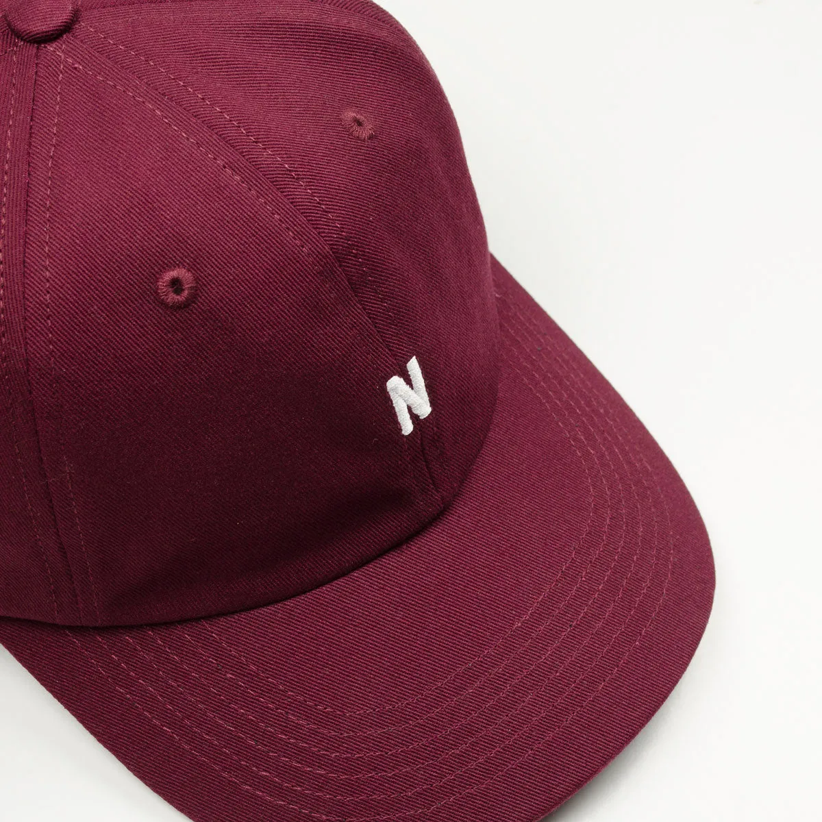 Norse Projects - Twill Sports Cap - Burgundy