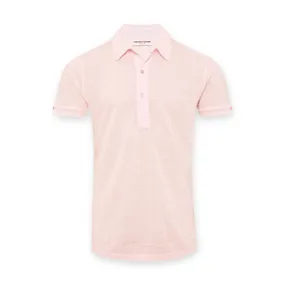 Orlebar Brown - Sebastian Linen Polo in Rose