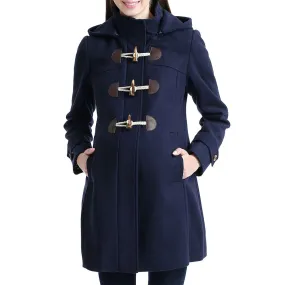 Paisley Wool Maternity Duffle Coat