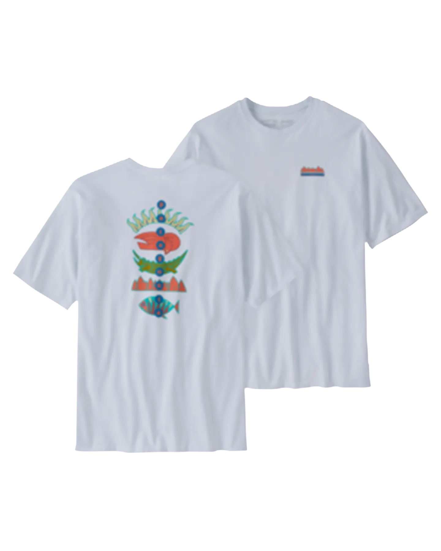 Patagonia Fitz Roy Wild Responsibili-Tee - White