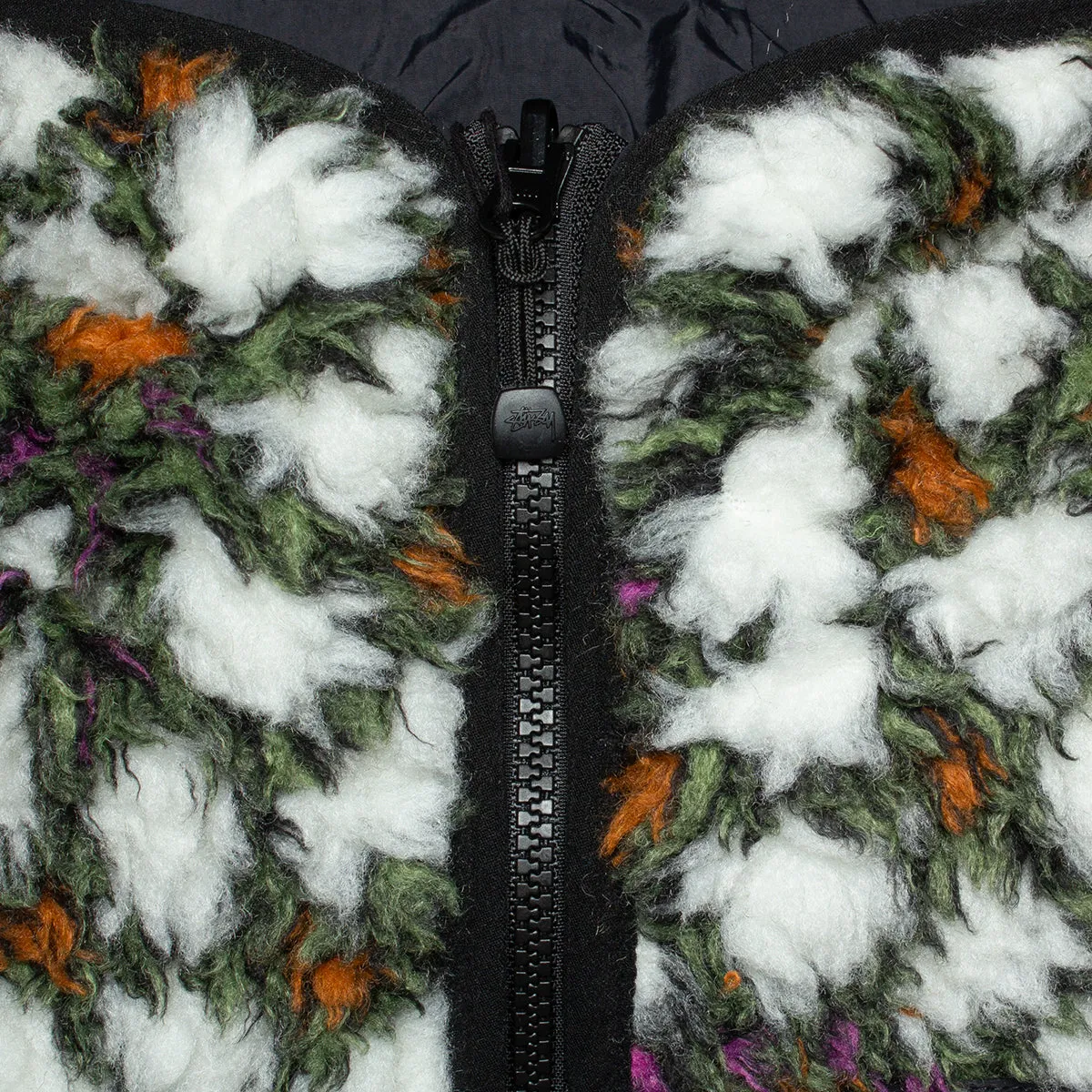 Pattern Sherpa Jacket