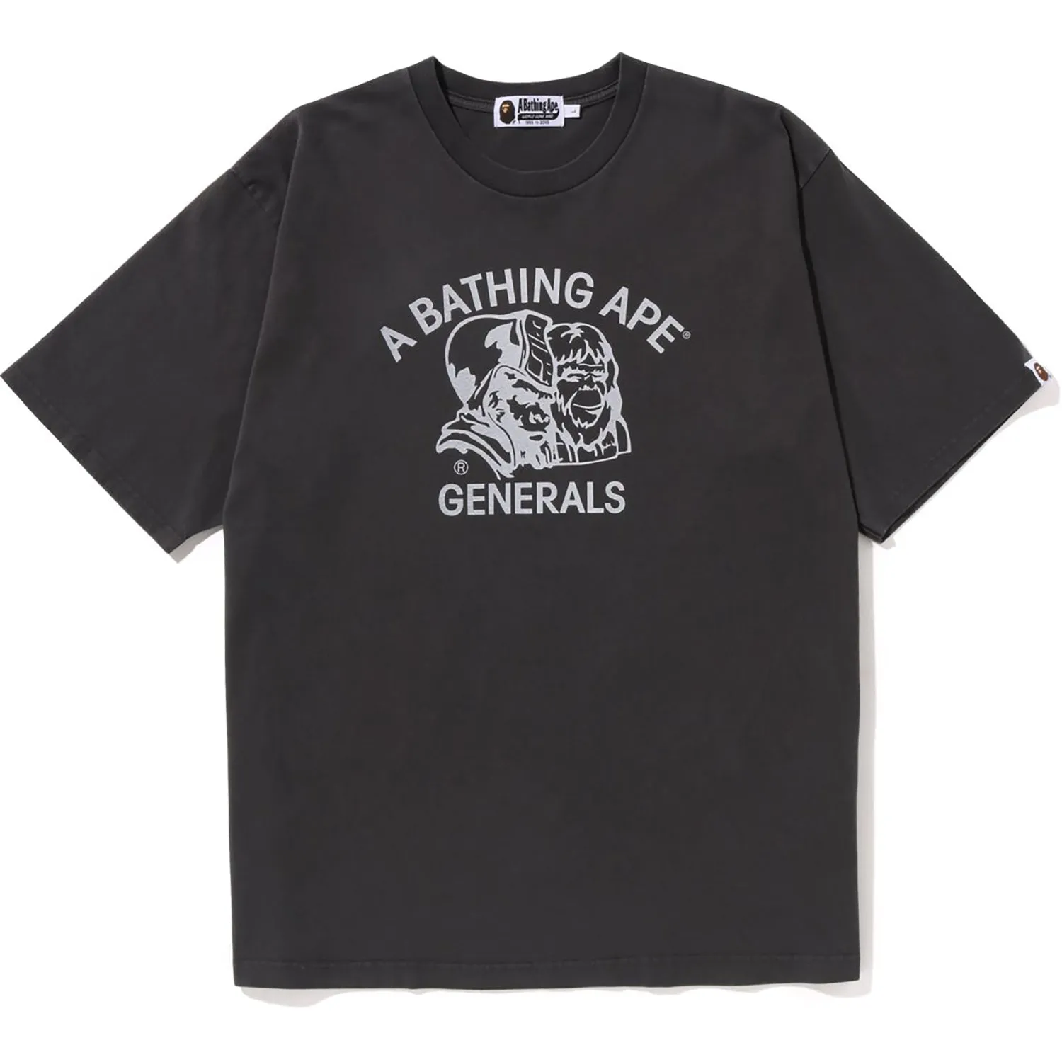 PIGMENT DYED GENERAL BAPE RELAXED FIT TEE MENS