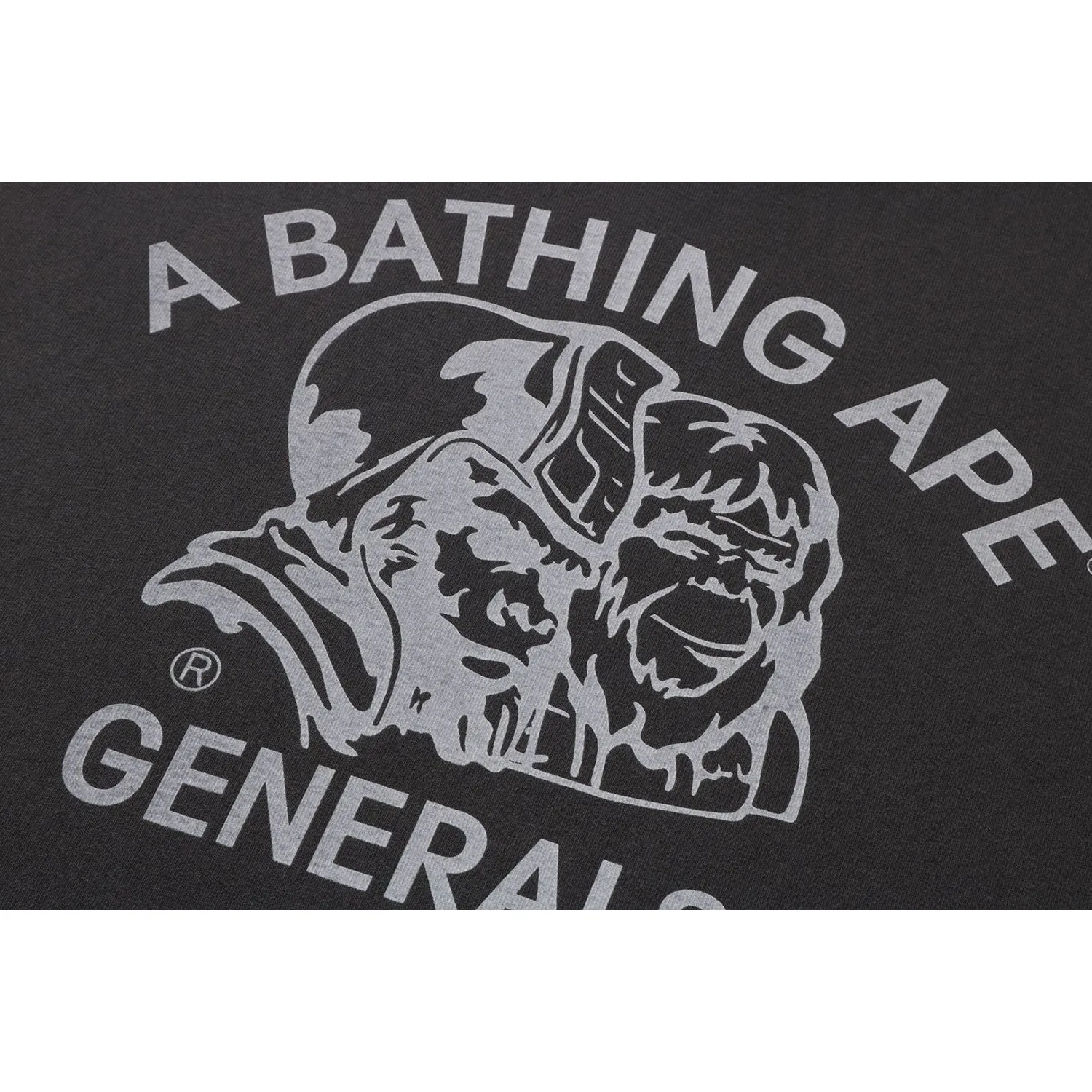 PIGMENT DYED GENERAL BAPE RELAXED FIT TEE MENS