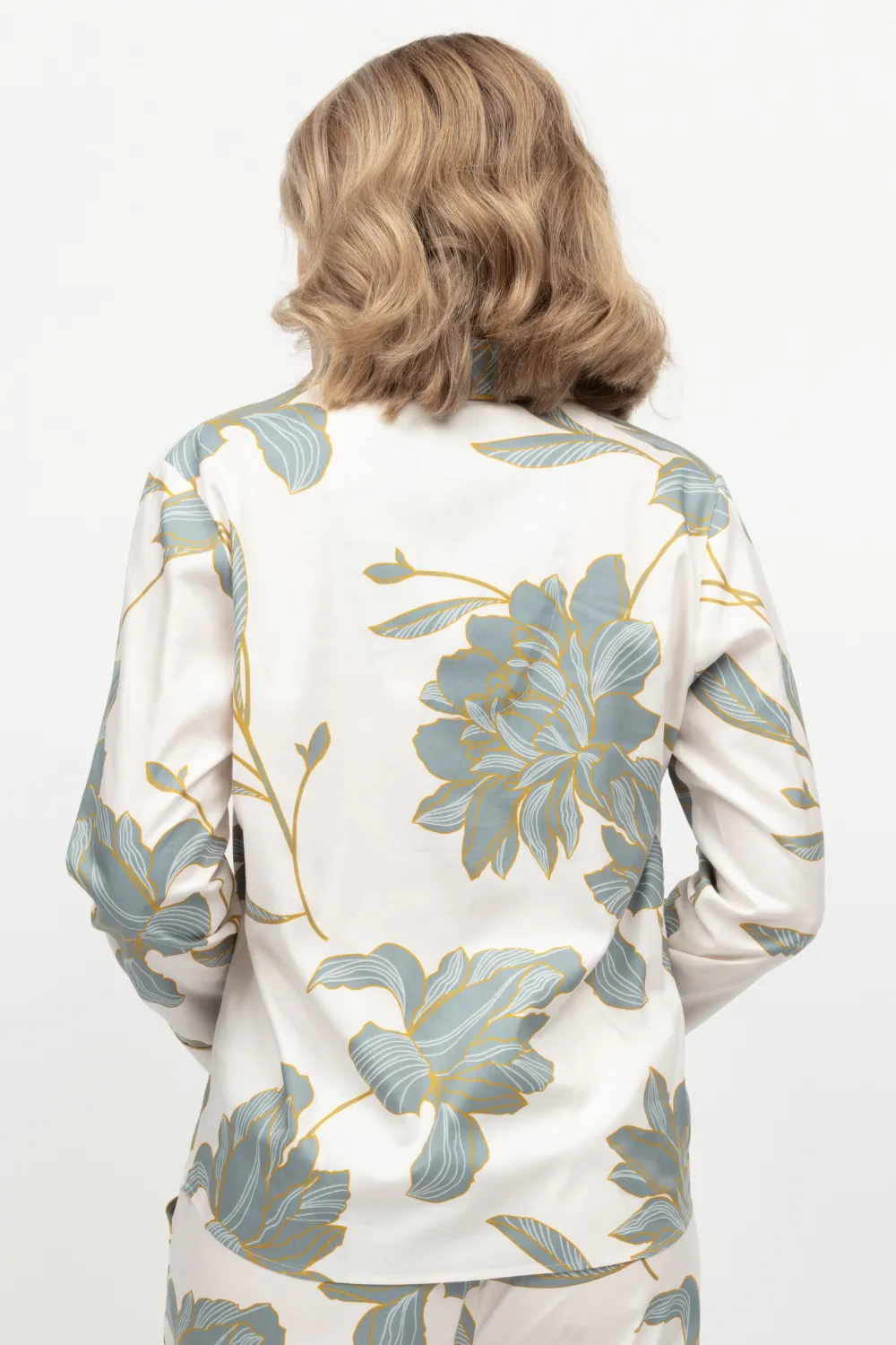 Piper Floral Print Long Sleeve Pyjama Top