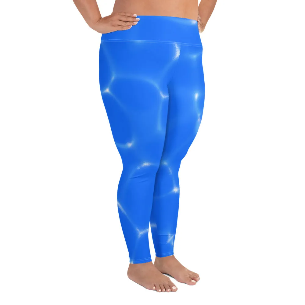 Plus Size Leggings Water