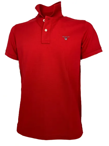 POLO UOMO ROSSA 100% COTONE