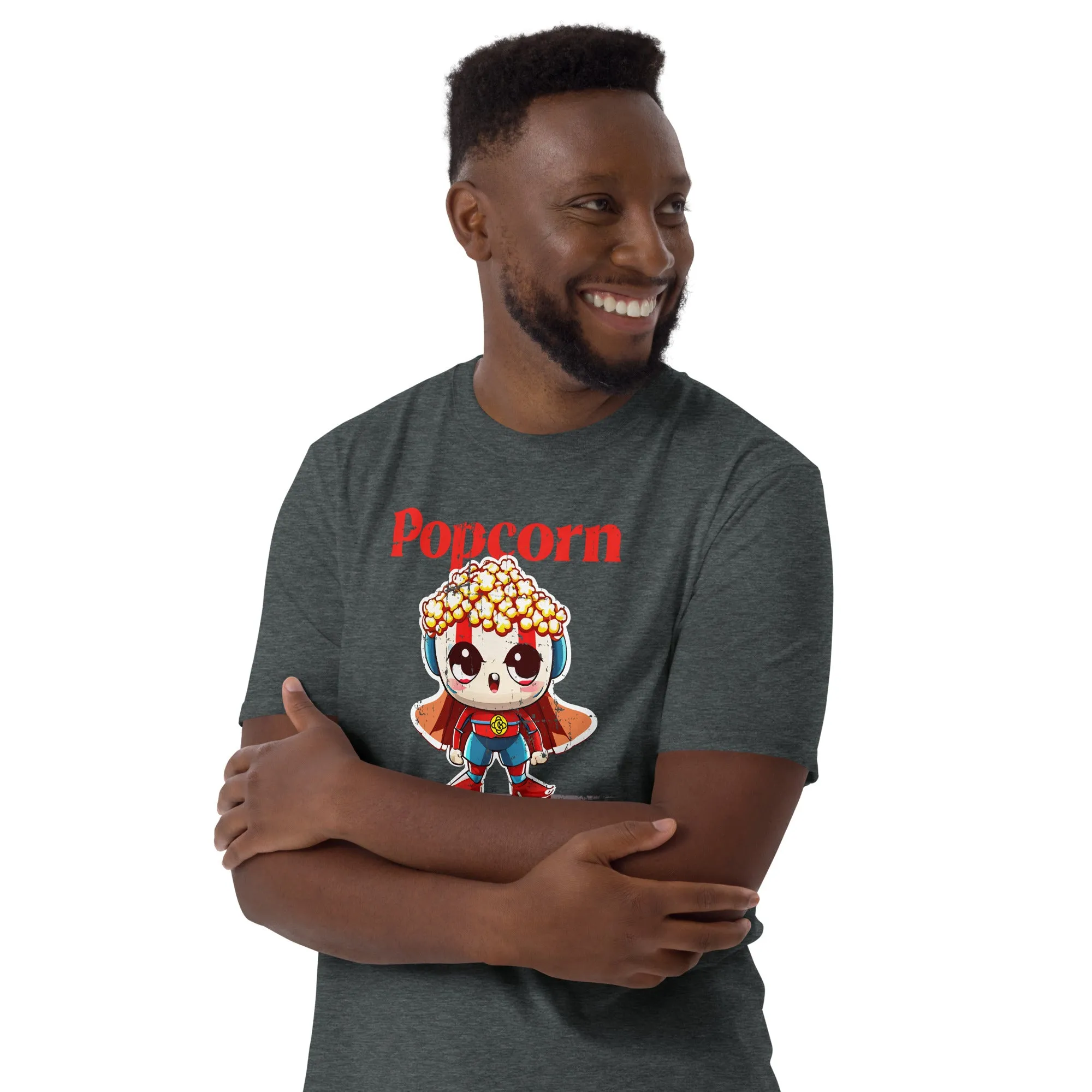 Popcorn Hero Short-Sleeve Unisex T-Shirt