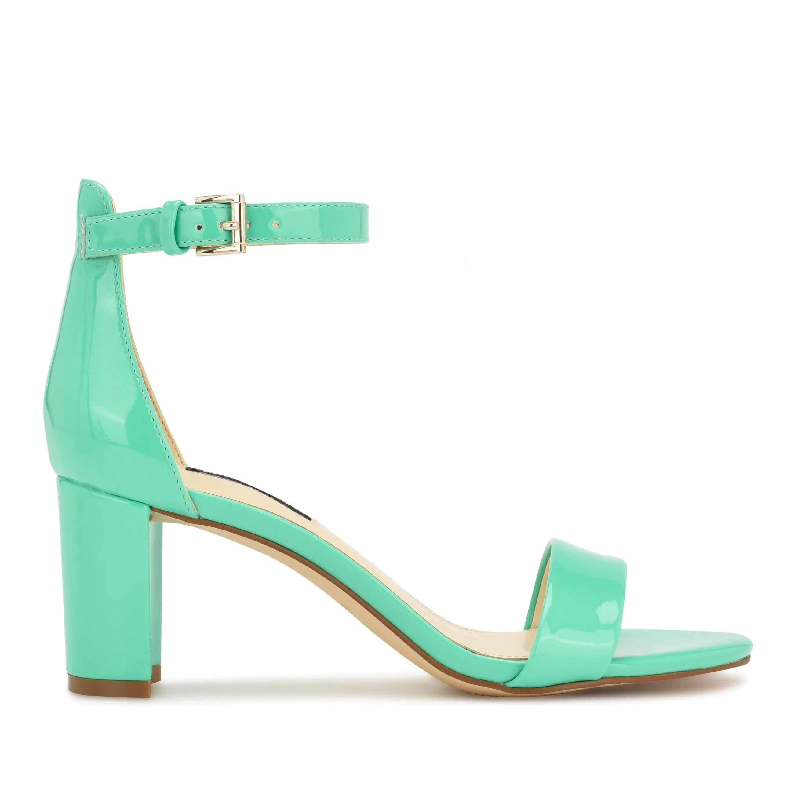 Pruce Ankle Strap Block Heel Sandals