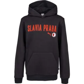 Puma Slavia Prague Graphic Hoody Jr DGRY