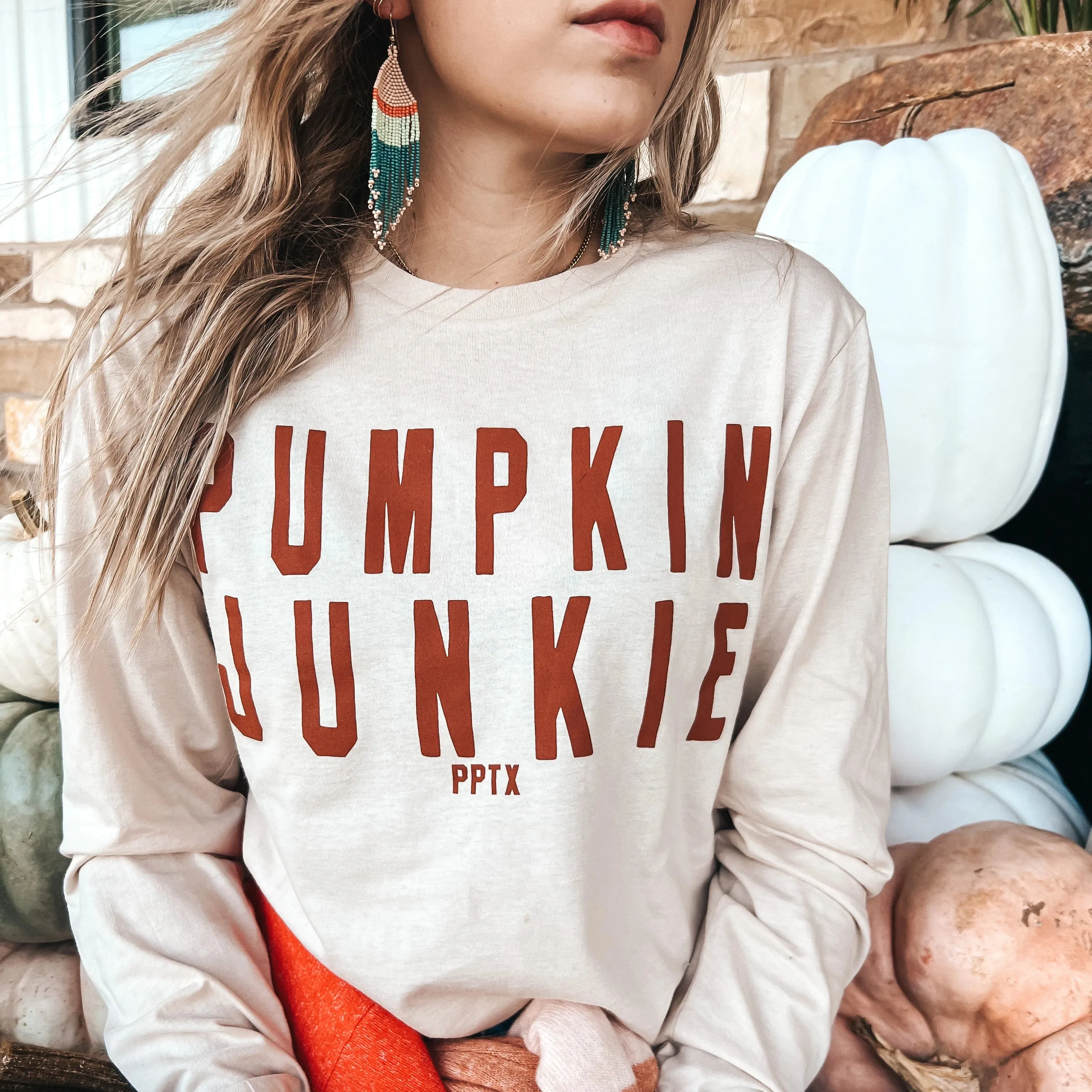 Pumpkin Junkie Long sleeve