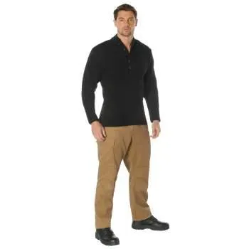 Rothco Mens Military Style 5 Button Sweater