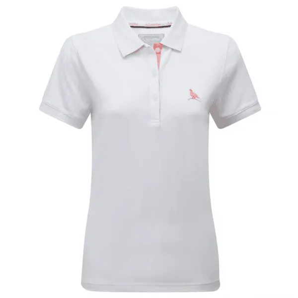 Schoffel Womens St Ives Polo Shirt in White