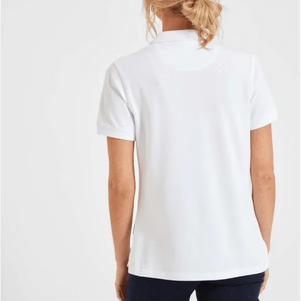 Schoffel Womens St Ives Polo Shirt in White