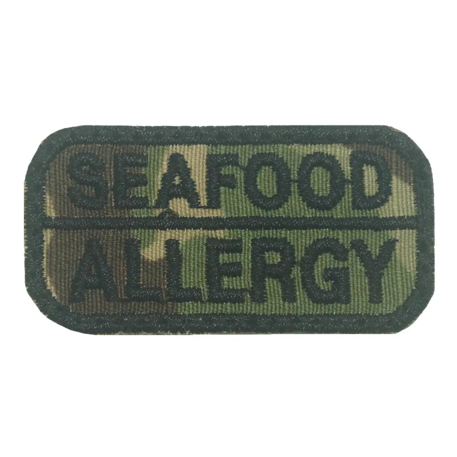 SEAFOOD ALLERGY PATCH - MULTICAM