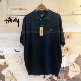 STUSSY  |Street Style Plain Cotton Short Sleeves Skater Style