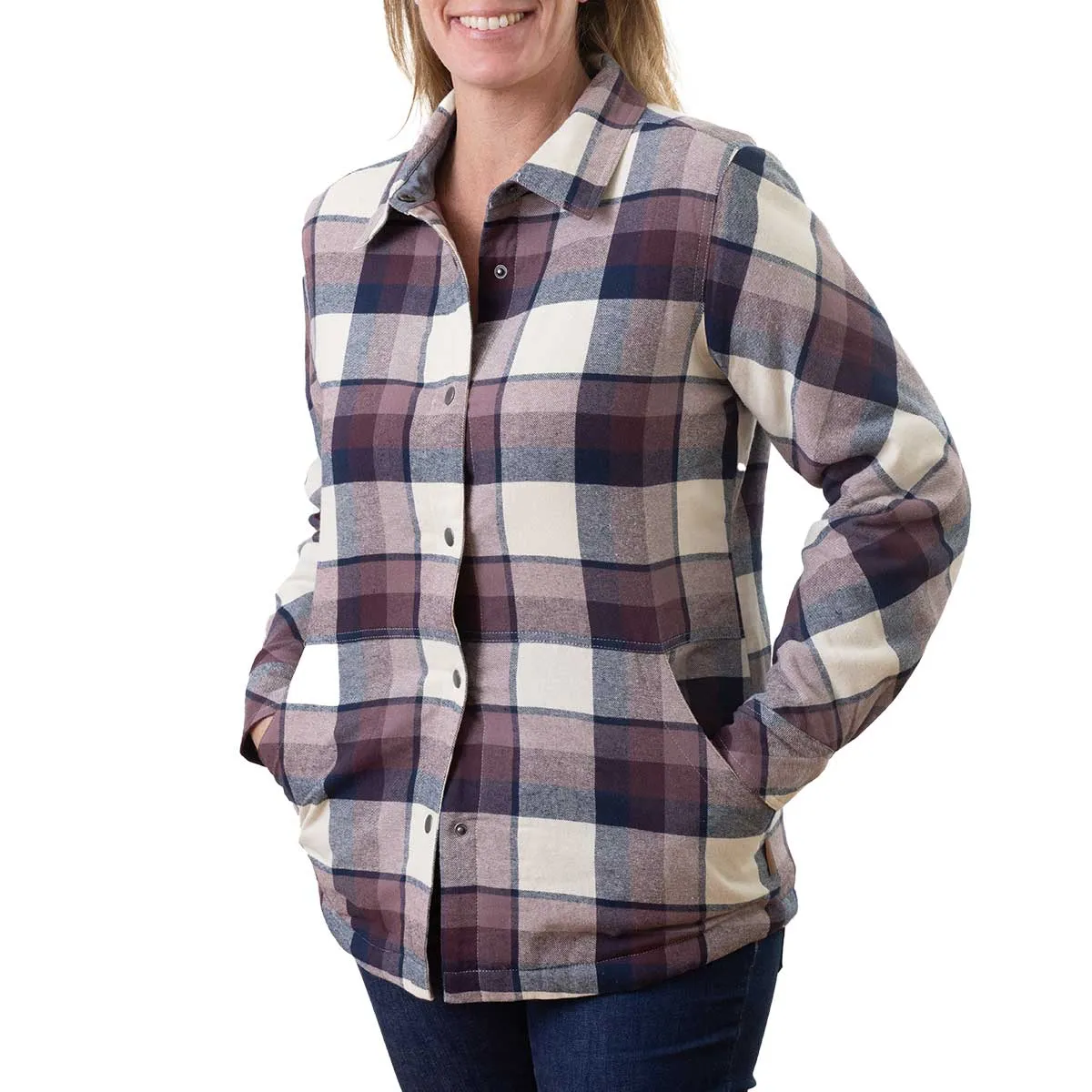 Sugar River by Gemplers Women's Sherpa-Lined Shirt Jacket