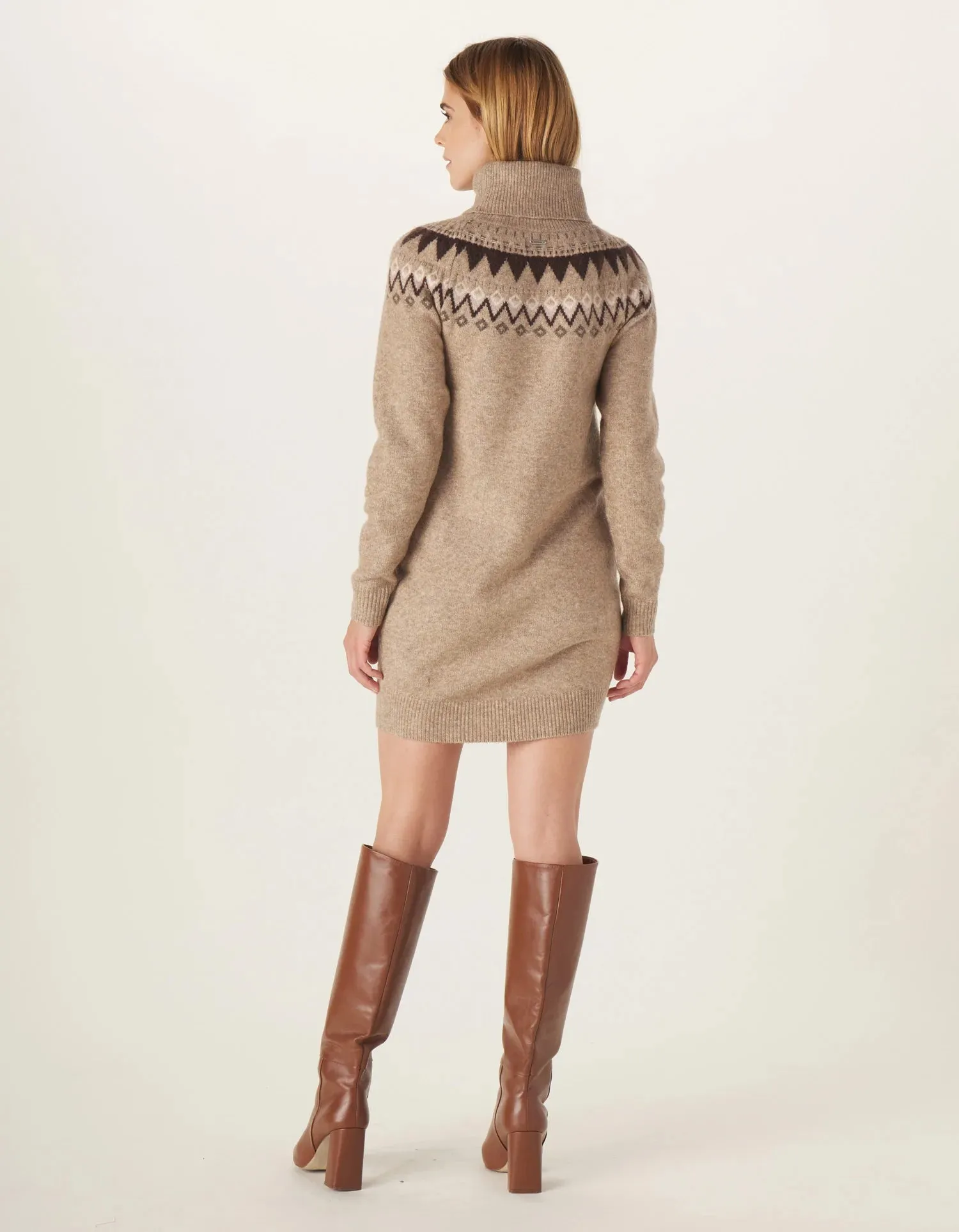 The Normal Brand Women's Arvada Fair Isle Sweater Dress