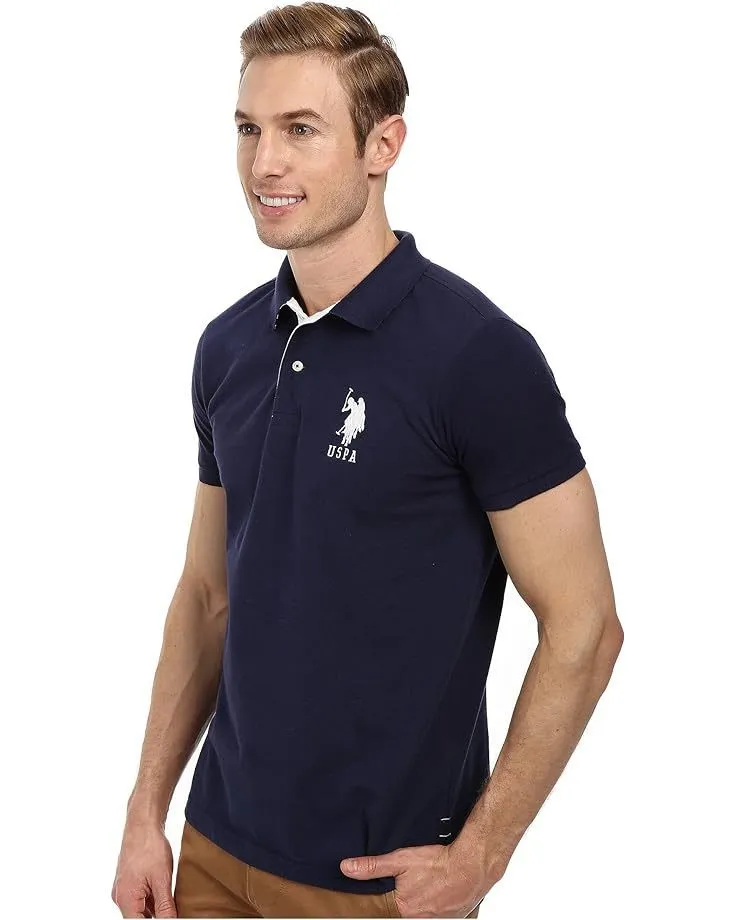 US POLO ASSN.  |Street Style Plain Cotton Short Sleeves Logo Polos