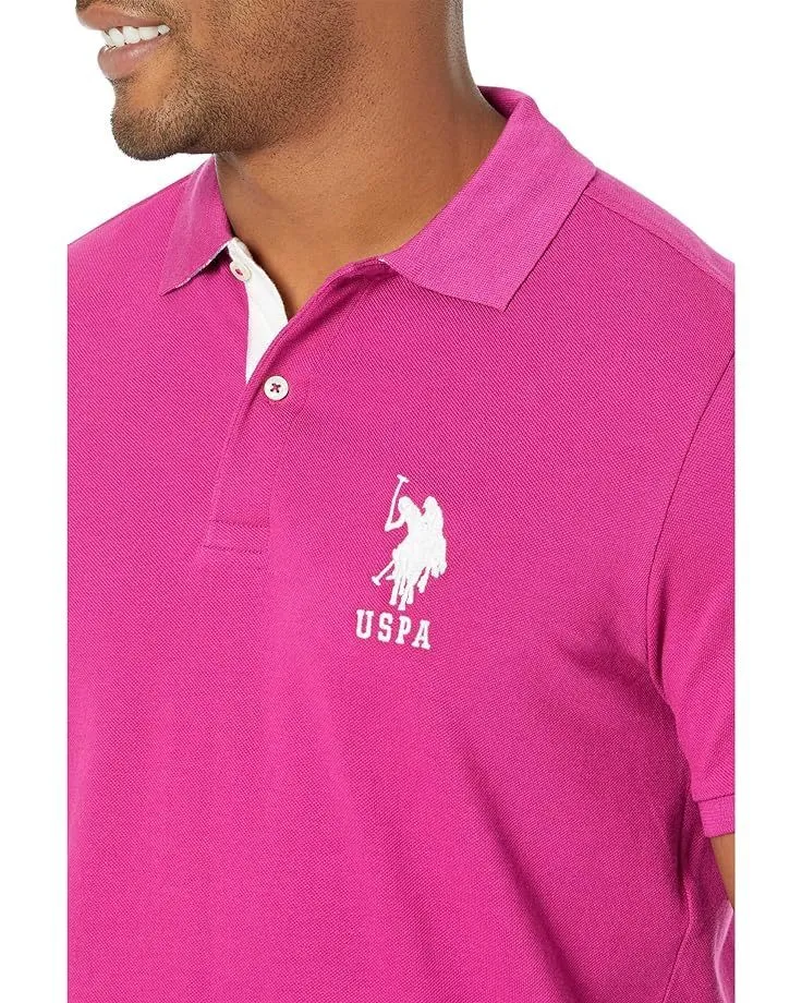 US POLO ASSN.  |Street Style Plain Cotton Short Sleeves Logo Polos