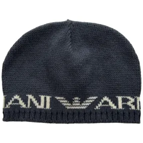 Vintage Armani Logo Beanie Apparel