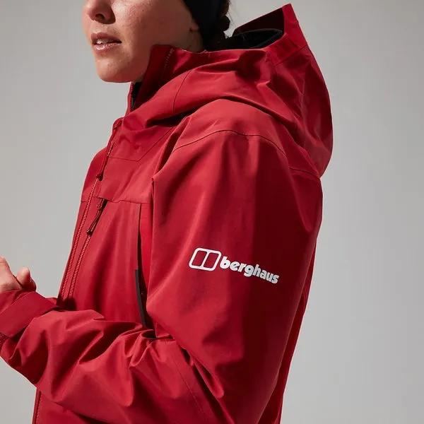 Women's MTN Seeker GTX Jacket - Dark Red/Red